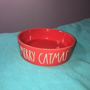Rae Dunn Merry Catmas Cat Dish